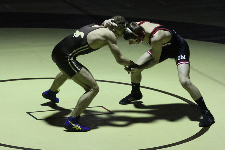 Mustang Wrestlers Compete at DII Championships