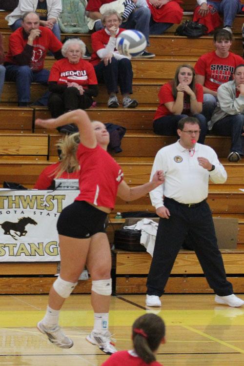 Mustangs Sweeps Huskies