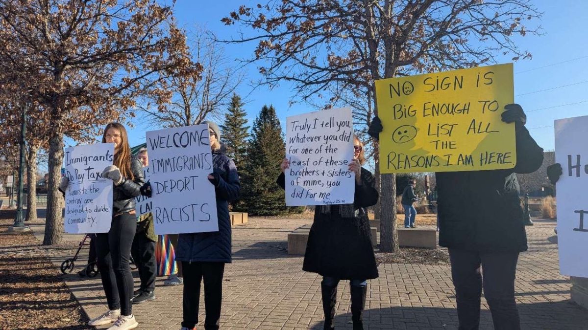 Marshall Holds Protest Over Issues With Current Political Climate